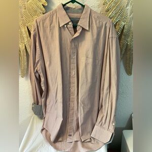 Johnston & Murphy Print Cotton Button Up Shirt